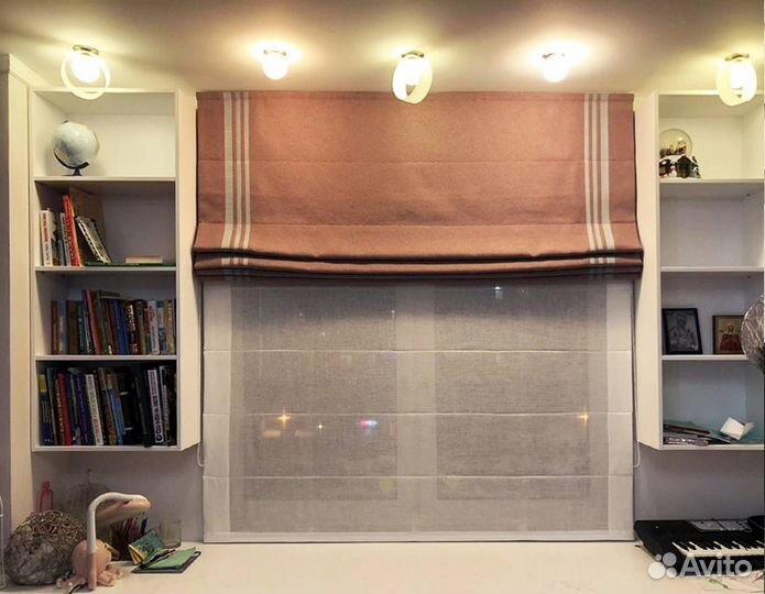 Кассетные рулонные шторы UNI и rolla