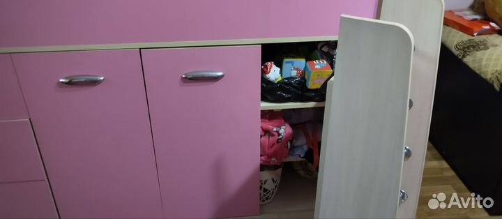 Кровать для девочки бу