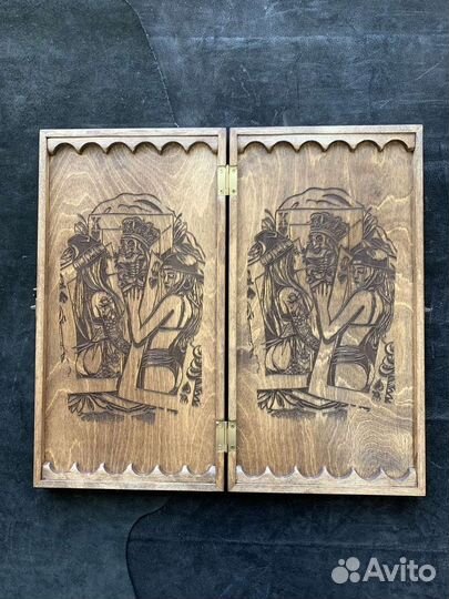 Нарды ручной работы новые