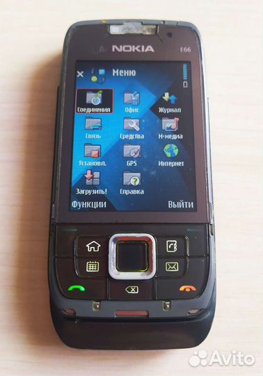 Телефон Nokia Е66 slider