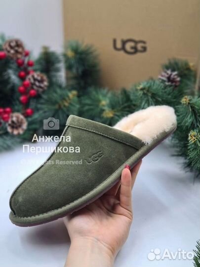 Ugg Mens Scuff Slipper Olive