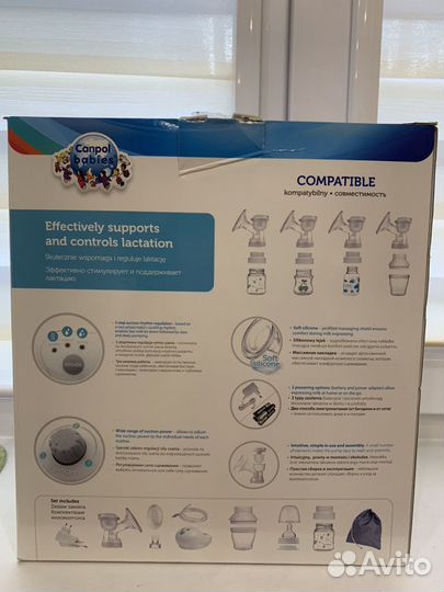 Молокоотсос электрический новый