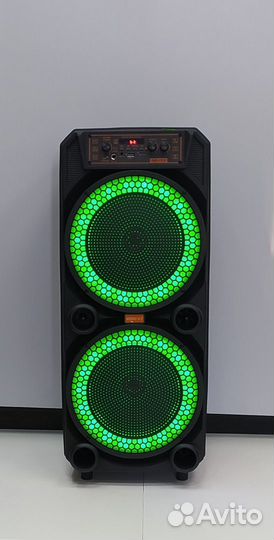 Огромная блютуз колонка с микрофоном DG-1119