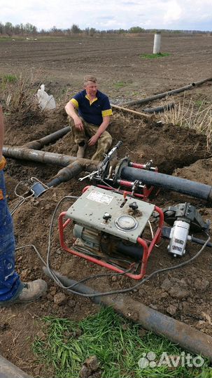 Сварка пластиковых труб пнд