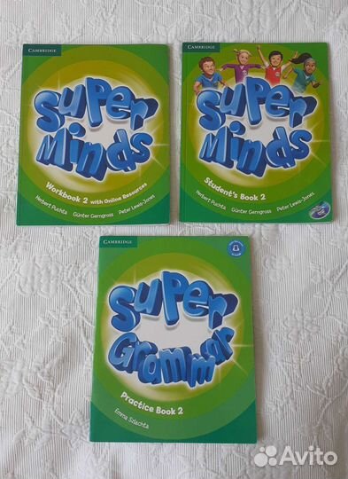 Учебники англ.яз. Super Minds 2,Super Grammar 2