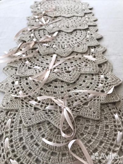 Салфетки сервировочные лен