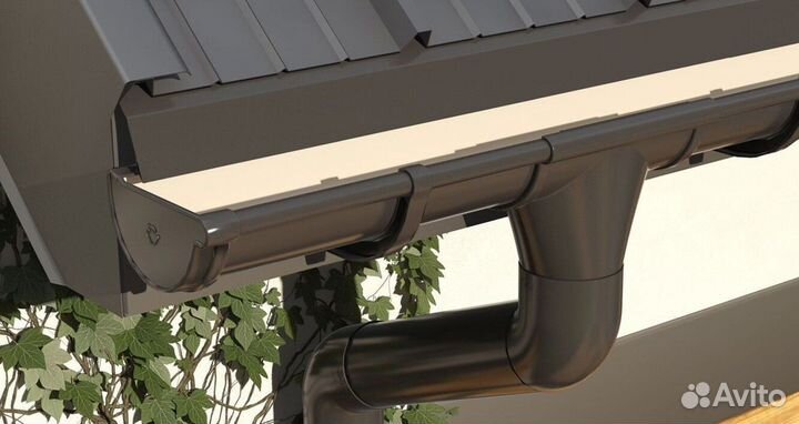 Прямоугольная водосточная система