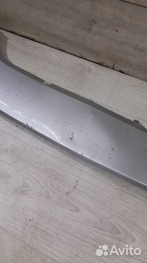 Накладка бампера передняя Mitsubishi Pajero Sport