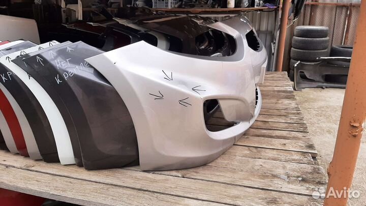 Hyundai solaris 1 Передний бампер