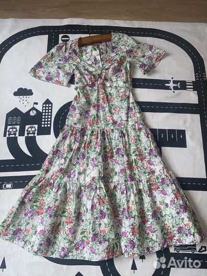 Хлопковое платье zara