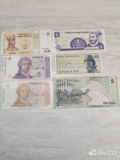 Банкноты разных стран