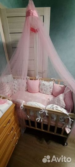 Балдахин в детскую кроватку