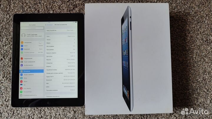 Apple iPad-4 32GB Wi-Fi + Cellular
