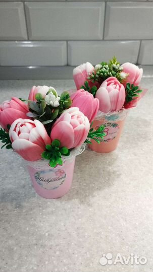 Букеты из мыла