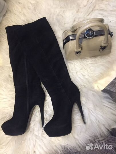 Сапоги натур Paolo conte