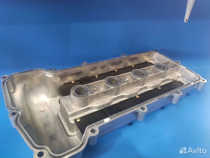 Алюминиевая клапанная крышка Солярис Рио Сиид