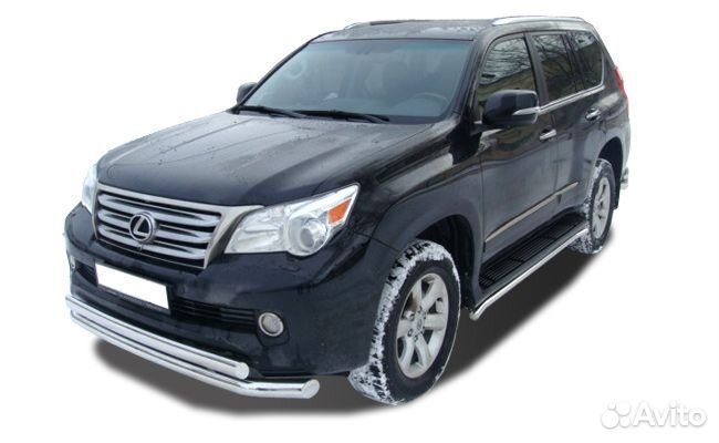 Защита бампера переднего Lexus GX460 2009+