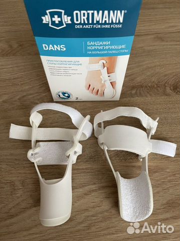 Бандажи на большой палец стопы