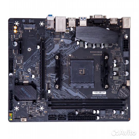 Материнская плата AM4 maxsun A520M