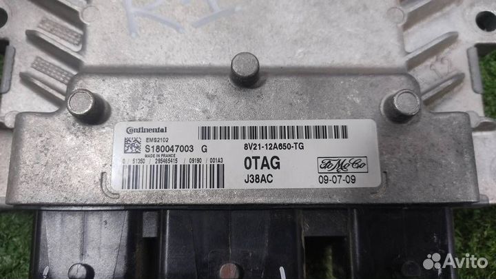 Блок управления двс Ford Fiesta (CB1) 2009