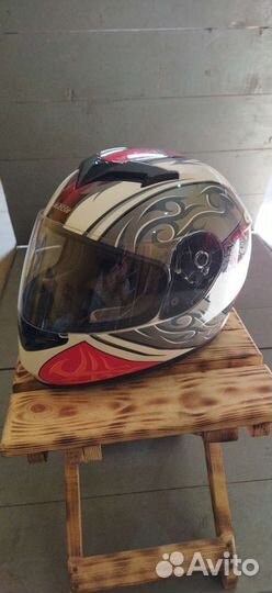 Шлем для мотоцикла бу за 2шт
