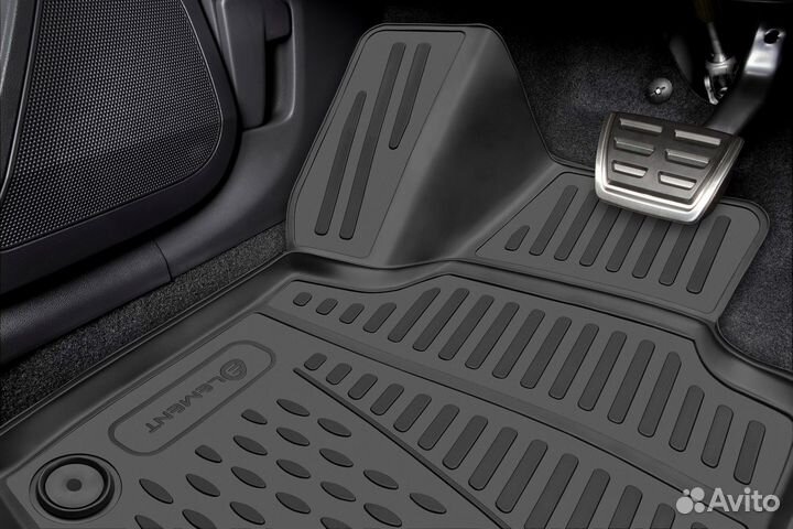 Коврики 3D в салон Toyota Rav 4 2013-2015 2015, 4 шт / Тойота Рав 4