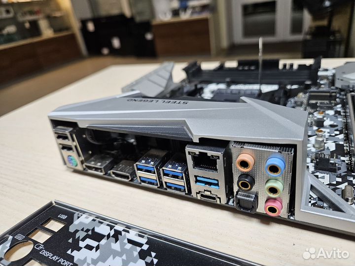 Материнская плата Asrock B450 steel legend AM4