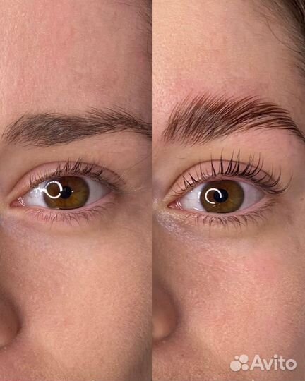 Оформление бровей