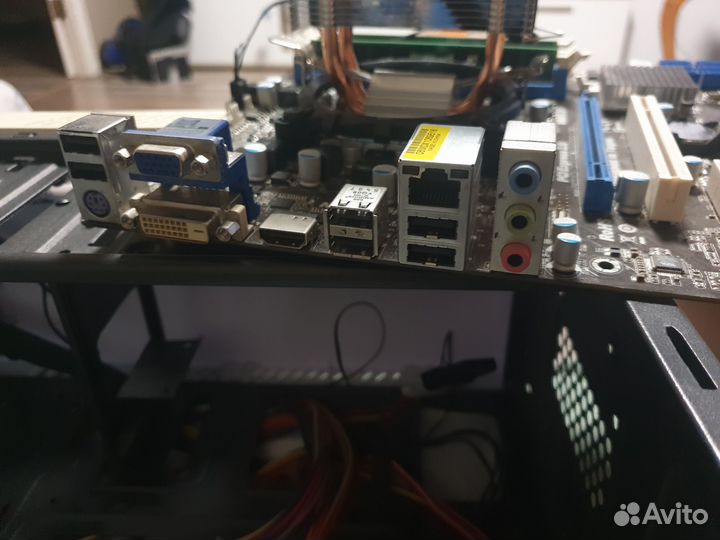 Материнская плата asrock H55M-GE