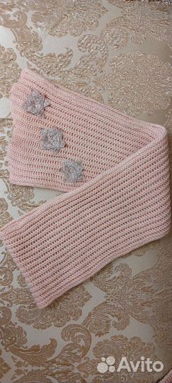 Комплект шапка и шарф