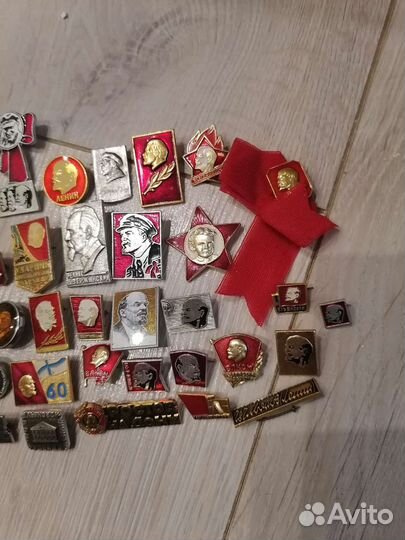Значки СССР Ленин Владимир Ильич комсомол