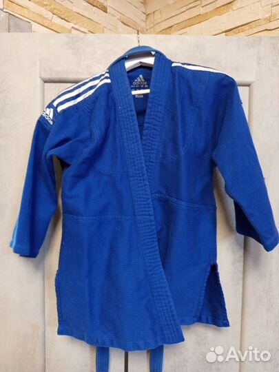 Кимоно для дзюдо детское adidas 140