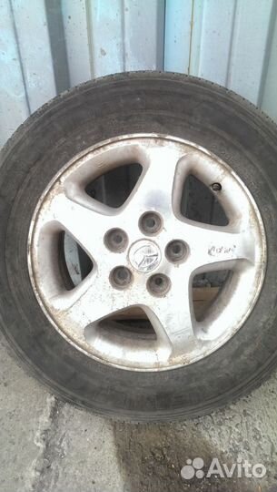 Диск колесный литой Мазда мпв б/у оригинал