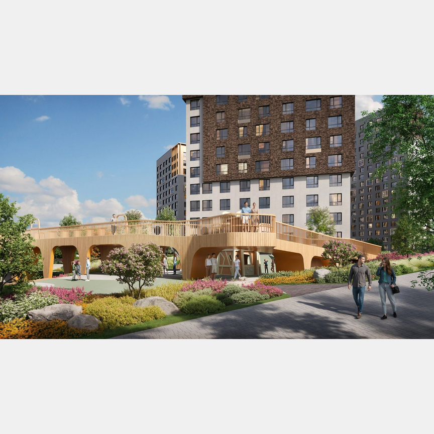 1-к. квартира, 37,4 м², 12/23 эт.