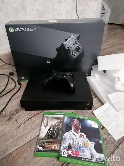 Xbox One X 1 terabait