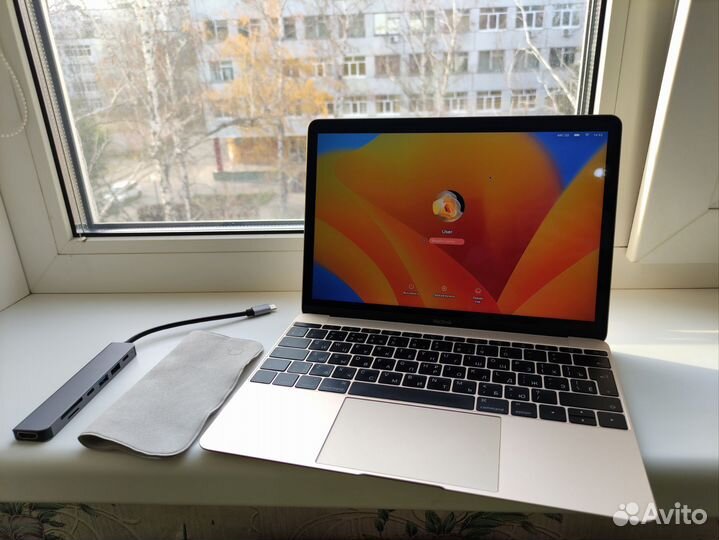 Macbook 12 Gold (новая батарея)