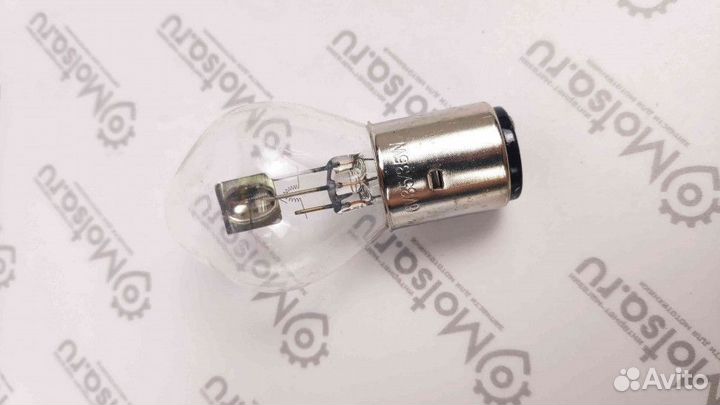 Лампа 6В35-35Вт фарная BA20D