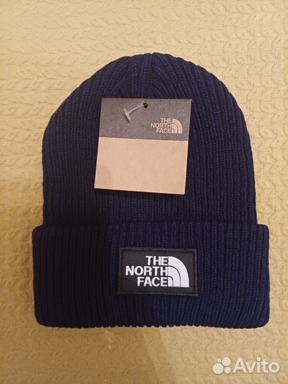 Шапка the north face синяя #16