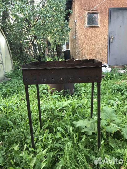 Мангал, шашлык бомба