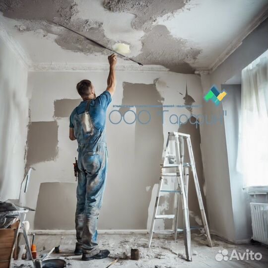 Работа на стройке Маляр