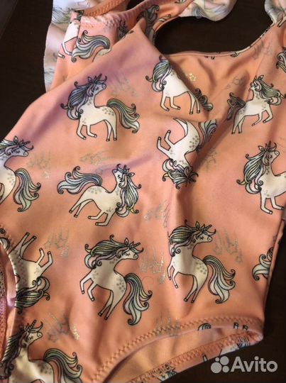 Купальник слитный детский