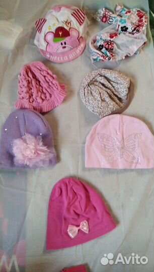 Шапочки на девочку