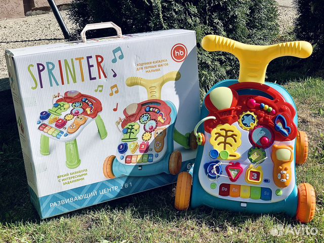 Каталка-ходунки Happy Baby Sprinter