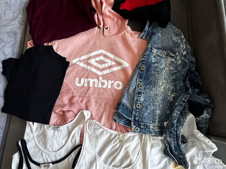 Одежда H&M, umbro, Stradivarius пакетом