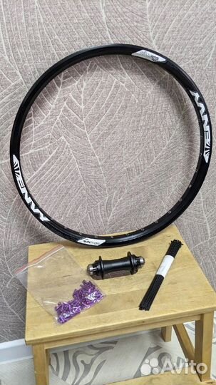 Супер-лёгкое переднее колесо bmx