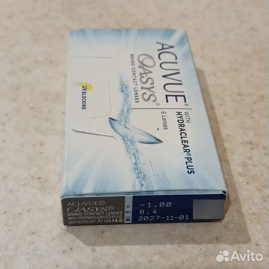 Линзы acuvue oasys