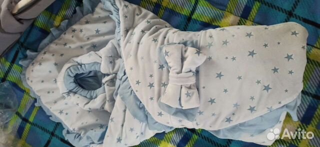 Конверт на выписку для мальчика осень зима