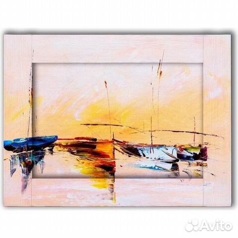 Картина с арт рамой