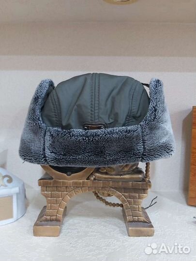 Шапка-ушанка мужская