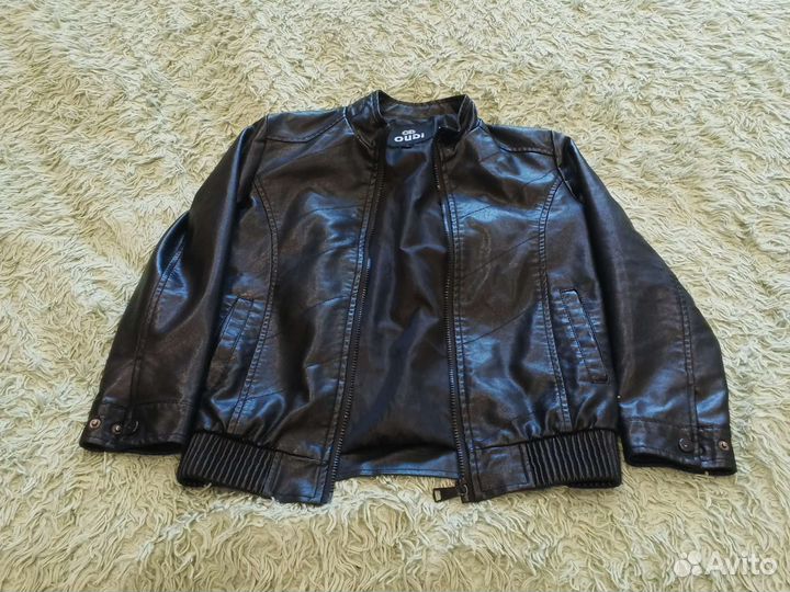 Кожаная куртка мужская